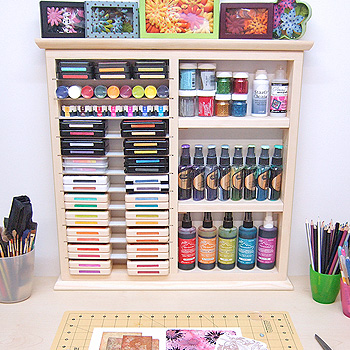 Multi Craft Rack - Double Size with Ink Pad Rack