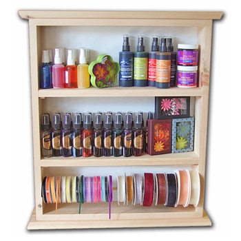 Multi Craft Rack - Double Size with Ribbon Reel